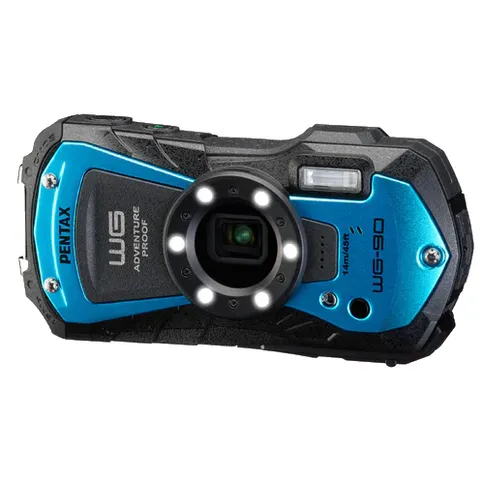 0027075306493 (1) Pentax WG-90 - Blue – Image 1