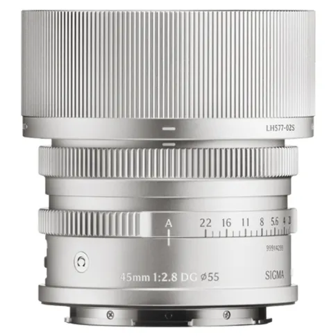 0085126941994 Sigma 45mm f/2.8 DG Contemporary L-Mount - Silver – Image 1