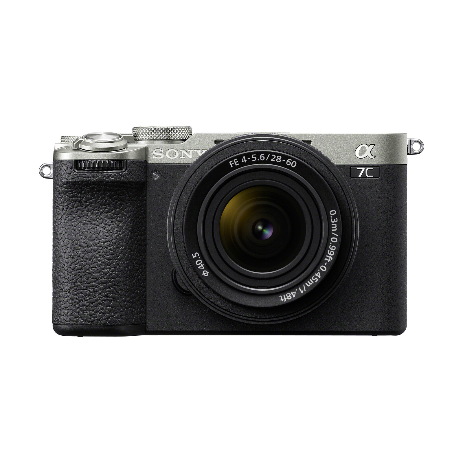 4548736154834m1 Sony Alpha 7C II Silver + Sony FE 28-60mm f/4-5.6 – Image 1