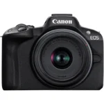 Canon EOS R50 Black + Canon RF-S 18-45mm f/4.5-6.3 IS STM + Canon RF-S 55-210mm F/5-7.1 IS STM – Image 3