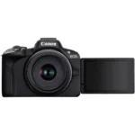 Canon EOS R50 Black + Canon RF-S 18-45mm f/4.5-6.3 IS STM + Canon RF-S 55-210mm F/5-7.1 IS STM – Image 4