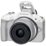 Canon EOS R50 White + Canon RF-S 18-45mm f/4.5-6.3 IS STM – Image 4
