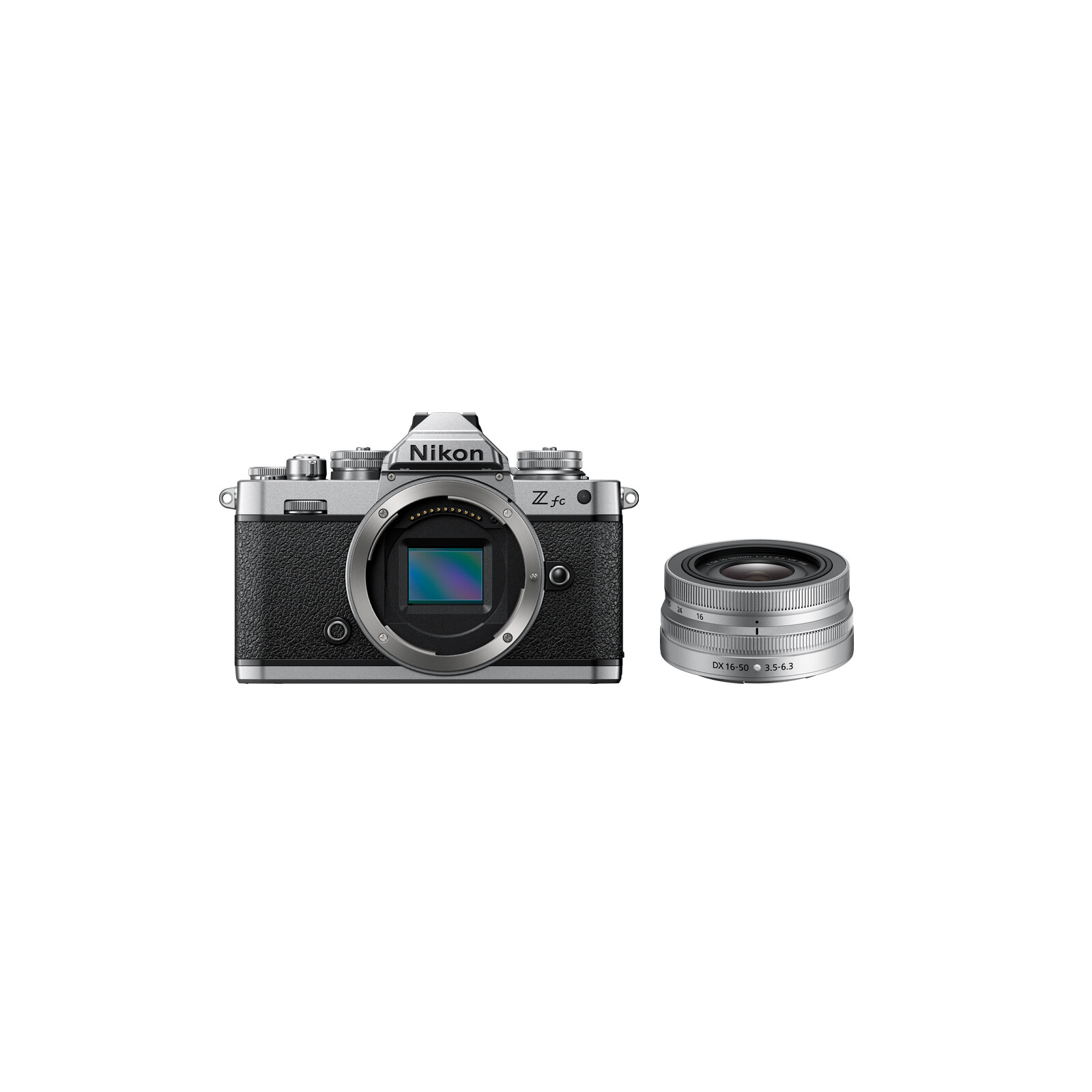 4960759906458 (10) Nikon Z fc Silver/Black + NIKKOR Z DX 16-50mm f/3,5-6,3 VR SE – Image 1