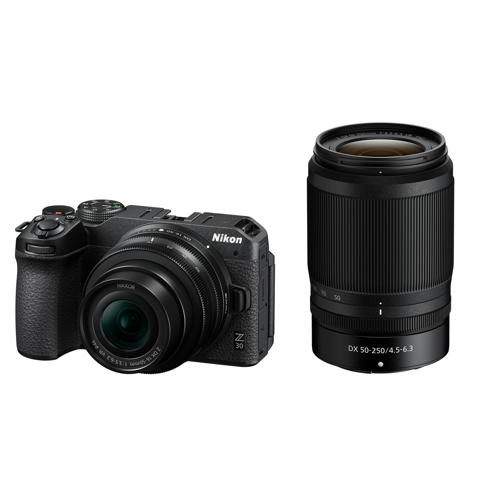 4960759910790m1 Nikon Z 30 + Z DX 16-50 mm f/3.5-6.3 VR + Z DX 50-250 mm f/4.5-6.3 VR – Image 1