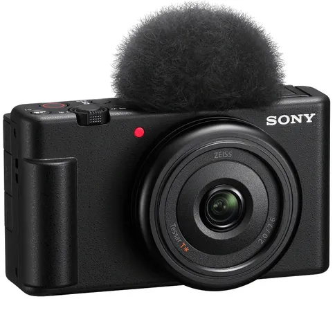 5013493456426 (2) Sony Vlog ZV-1F - Black – Image 1