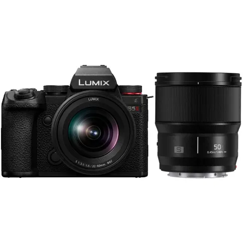 50252329427561 Panasonic Lumix DC-S5 M2 + Lumix S 20-60mm F/3.5-5.6 + Lumix S 50mm F/1.8 – Image 1