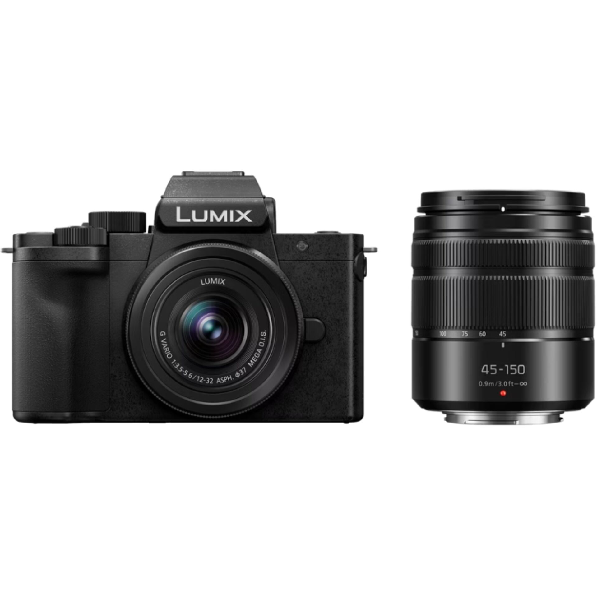 5025232960101 (1) Panasonic Lumix DC-G100D + Lumix G Vario 12-32mm f/3.5-5.6 ASPH OIS + Lumix G Vario 45-150mm f/4.0-5.6 OIS – Image 1