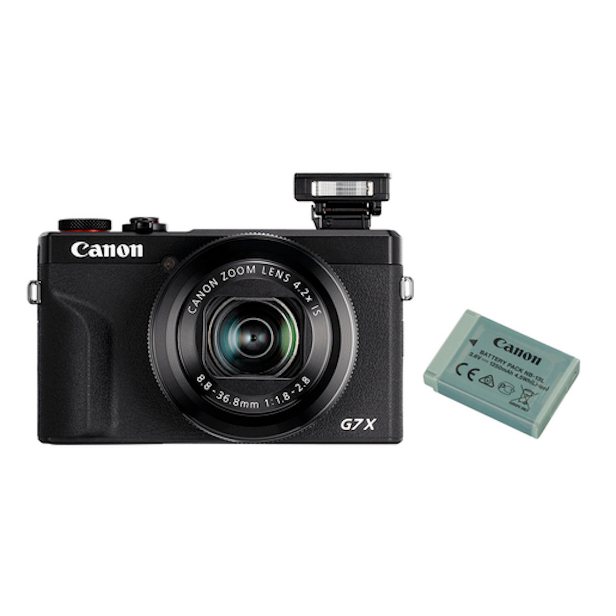 8714574664026 (1) Canon PowerShot G7X Mark III Black Battery Kit – Image 1