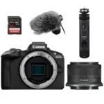 Canon EOS R50 (Black) + Canon RF-S 18–45 mm f/4.5–6.3 IS STM Creator Kit