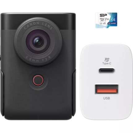 Canon PowerShot V10 Vlogging Kit - Black